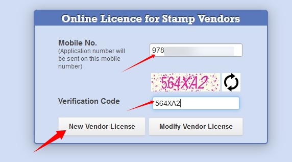 Rajasthan Stamp Vendor Licence