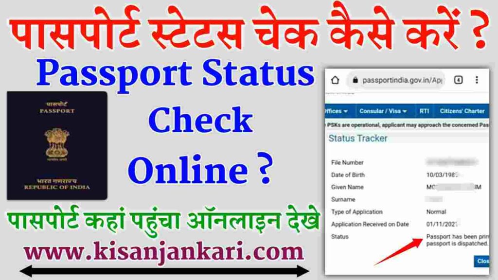 How To Check Passport Status Online