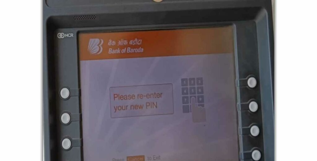 bob debit card pin generation 
